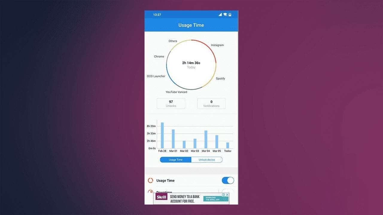How to check screen time in Android Pie Mobile Internist