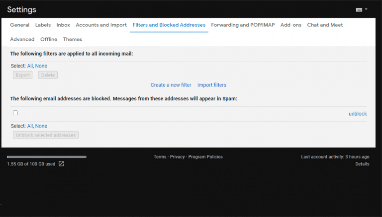 GMAIL MESSAGES ARE MISSING intelligence overview