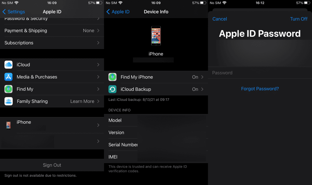 How to Log Out of Find my iPhone