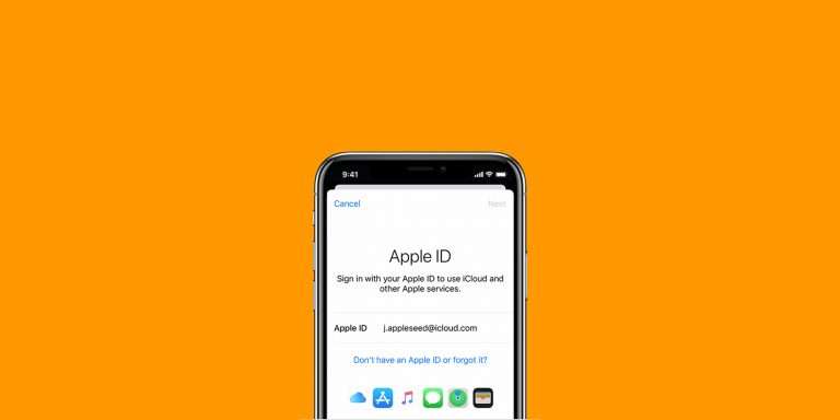 It may take a few minutes to set up your Apple ID iphone scaled