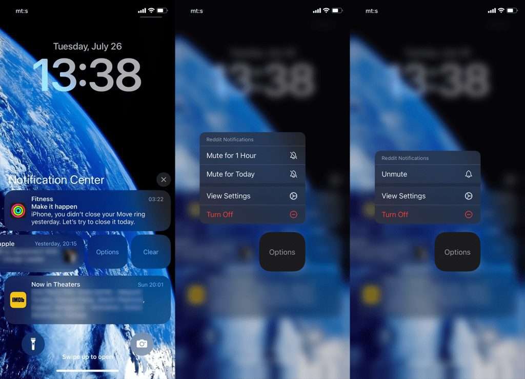 unmute notifications on iphone