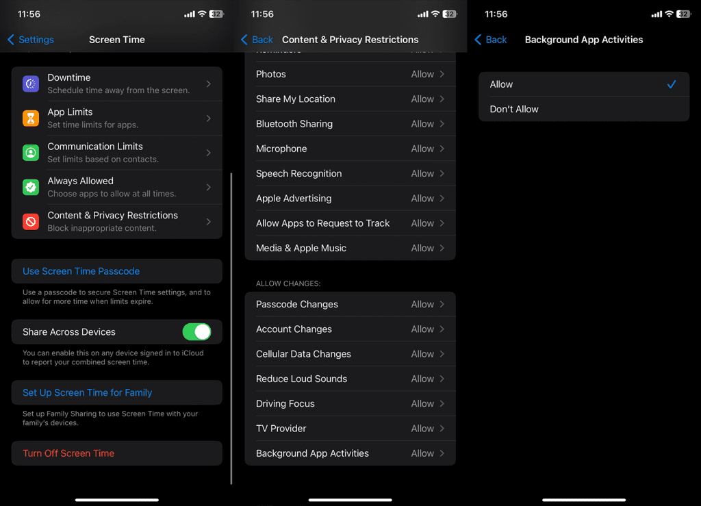 Top 82+ imagen background app refresh greyed out Thpthoanghoatham.edu.vn