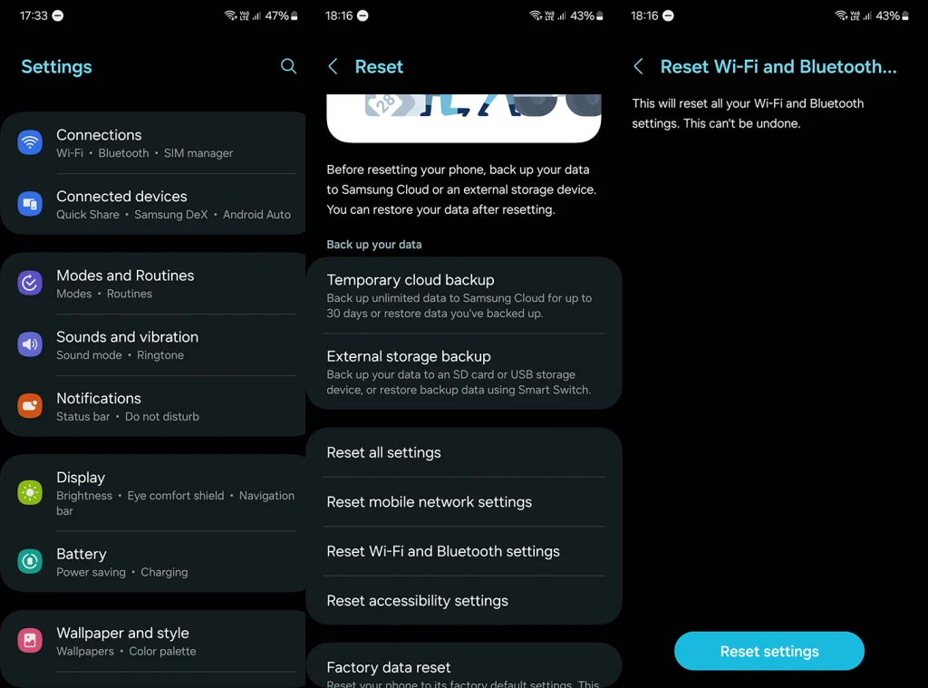 messenger won't connect to wi-fi
