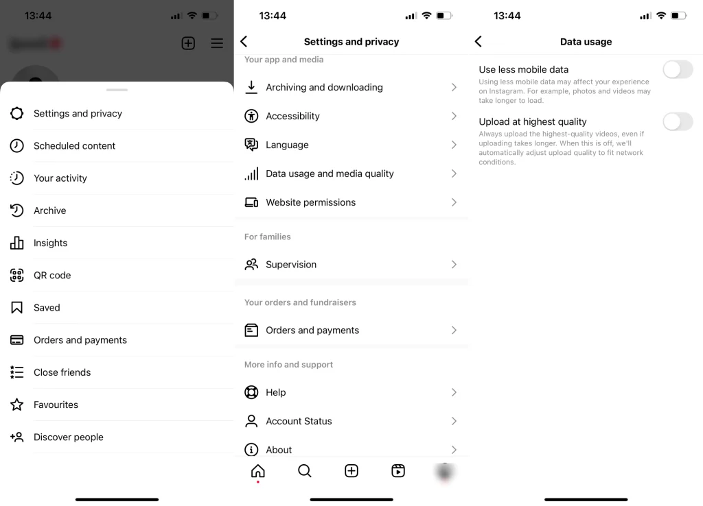 instagram feed not loading