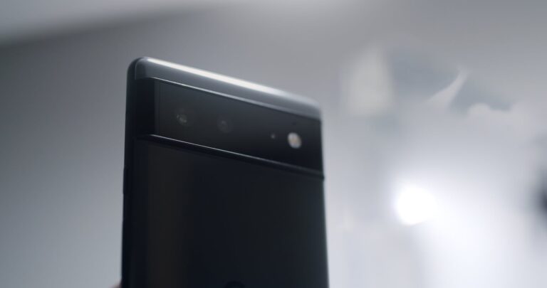 photo of a black phone with cameras